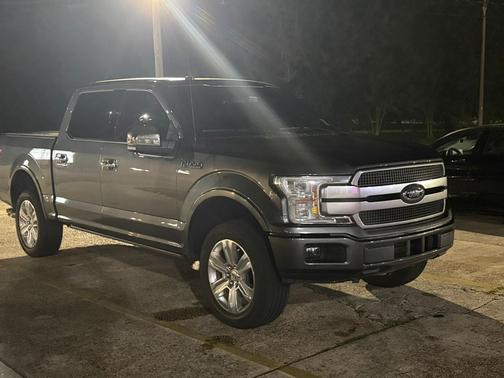Gray 2020 Ford F-150 Platinum