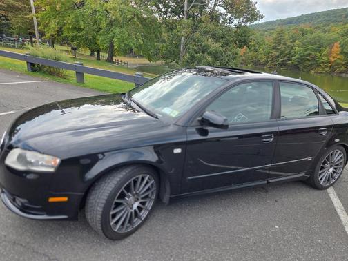 Black 2007 Audi A4 3.2 quattro