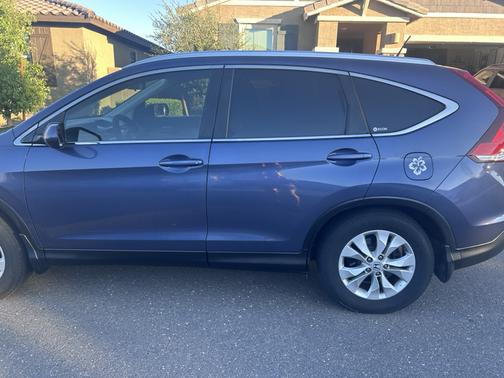 Blue 2012 Honda CR-V EX-L w/Navigation