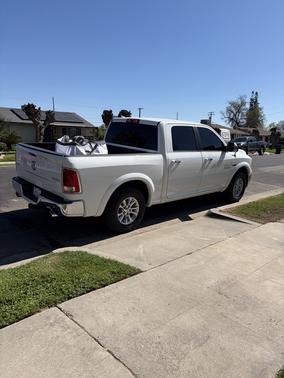 White 2018 RAM 1500 Laramie