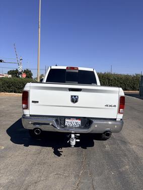 White 2018 RAM 1500 Laramie