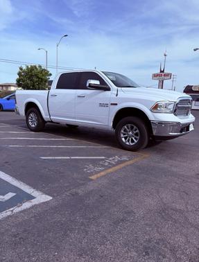 White 2018 RAM 1500 Laramie