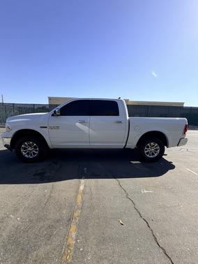 White 2018 RAM 1500 Laramie