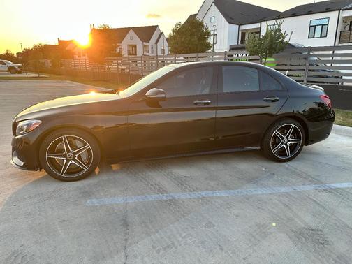 Black 2018 Mercedes-Benz C-Class C 300