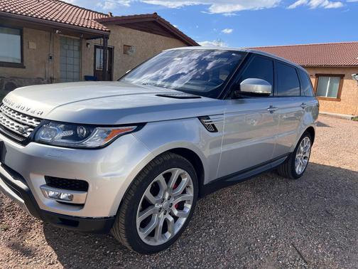 Gray 2017 Land Rover Range Rover Sport 5.0L Supercharged