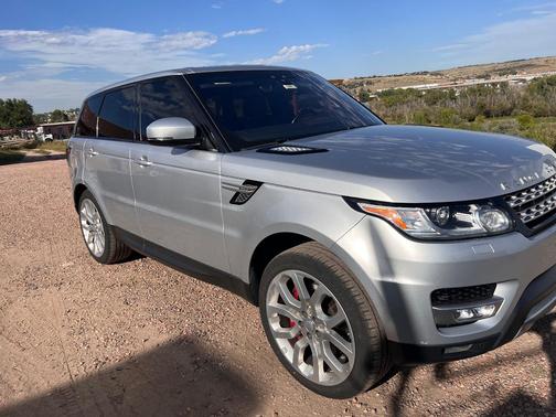 Gray 2017 Land Rover Range Rover Sport 5.0L Supercharged