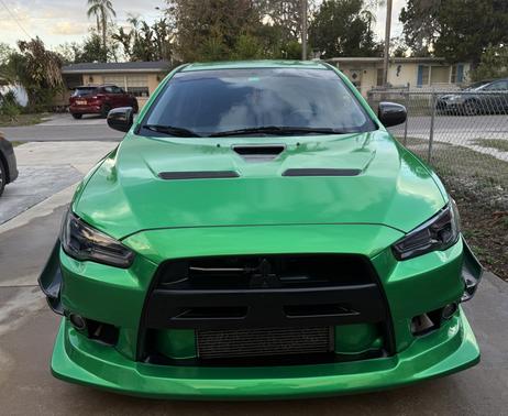 Green 2012 Mitsubishi Lancer Evolution MR