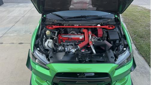 Green 2012 Mitsubishi Lancer Evolution MR