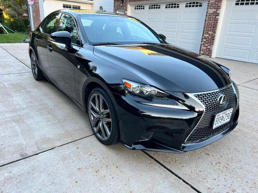Black 2014 Lexus IS 350 Base