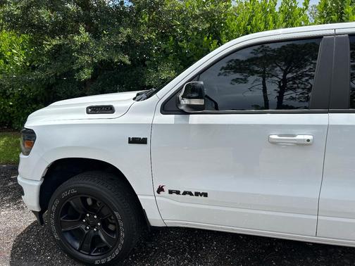 White 2022 RAM 1500 Big Horn