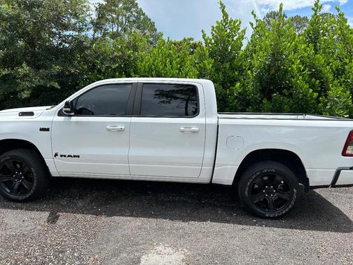 White 2022 RAM 1500 Big Horn