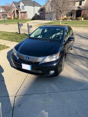 Black 2010 Lexus HS 250h Premium
