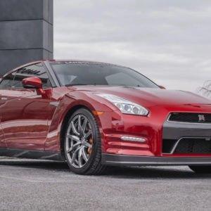 Red 2015 Nissan GT-R Black Edition