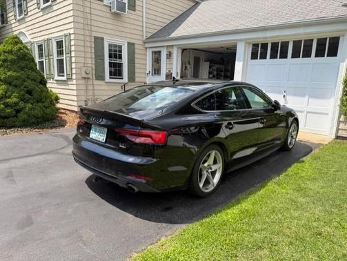 Black 2018 Audi A5 Sportback 45 Premium Plus