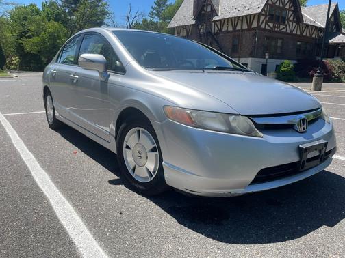 Silver 2007 Honda Civic Hybrid Base