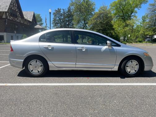 Silver 2007 Honda Civic Hybrid Base