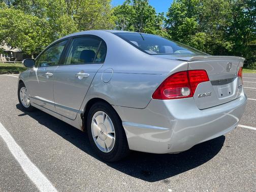 Silver 2007 Honda Civic Hybrid Base