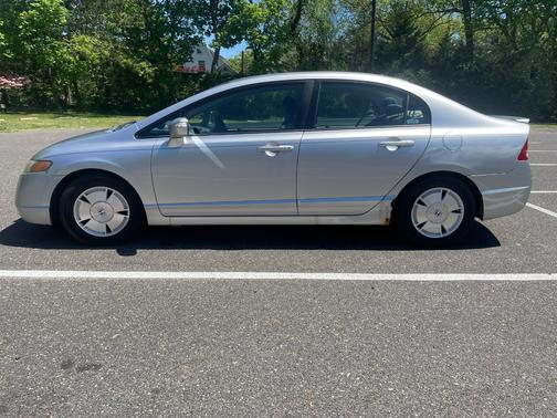 Silver 2007 Honda Civic Hybrid Base