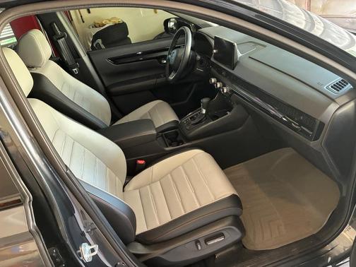 Gray 2026 Honda CR-V Hybrid Sport Touring AWD