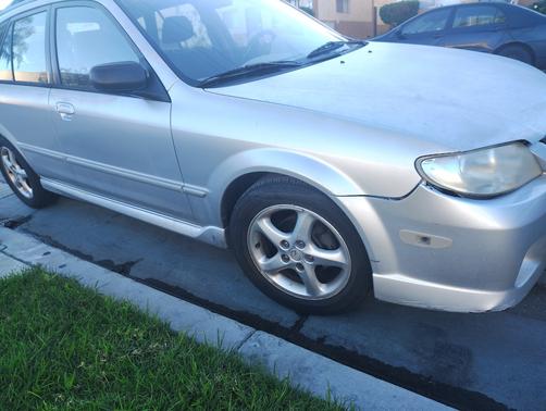 Silver 2002 Mazda Protege5 Base