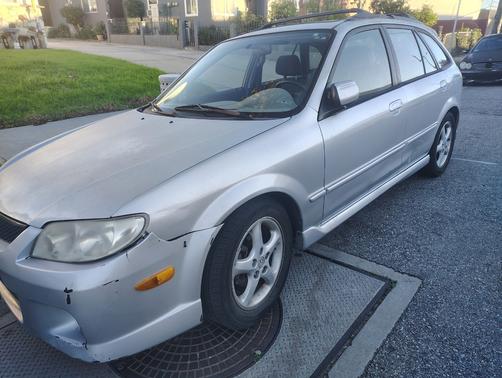 Silver 2002 Mazda Protege5 Base