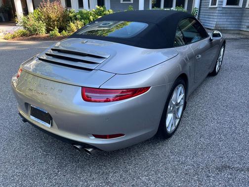 Silver 2013 Porsche 911 911 Carrera Cabriolet