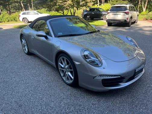 Silver 2013 Porsche 911 911 Carrera Cabriolet