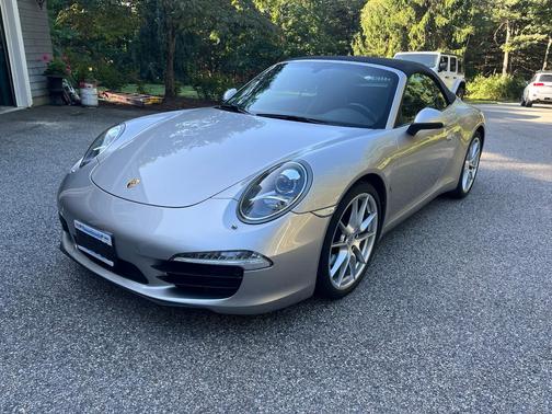Silver 2013 Porsche 911 911 Carrera Cabriolet
