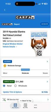 Silver 2019 Hyundai ELANTRA SEL