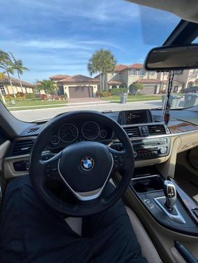 White 2015 BMW 328 i
