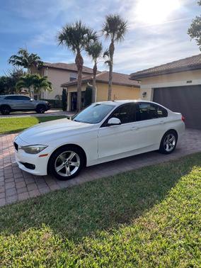 White 2015 BMW 328 i