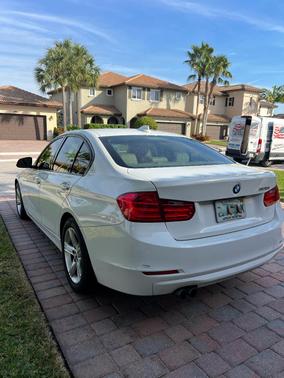 White 2015 BMW 328 i