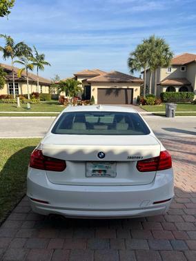 White 2015 BMW 328 i