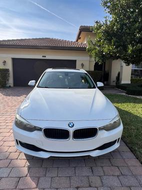 White 2015 BMW 328 i