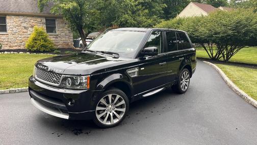 Black 2011 Land Rover Range Rover Sport Supercharged