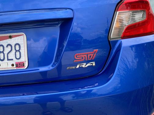 Blue 2018 Subaru WRX STI Base