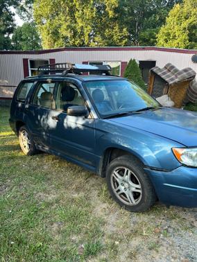 Blue 2008 Subaru Forester 2.5 X