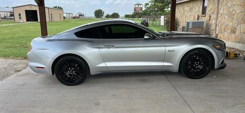 Silver 2015 Ford Mustang GT