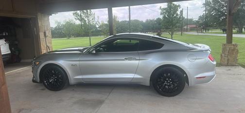 Silver 2015 Ford Mustang GT