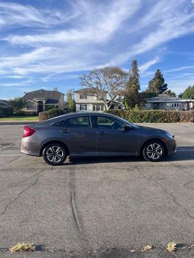 Gray 2018 Honda Civic LX