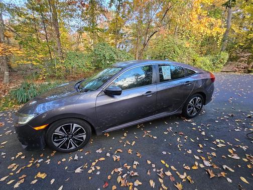 Gray 2016 Honda Civic EX-T