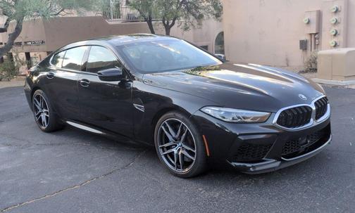 Black 2020 BMW M8 Gran Coupe AWD