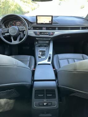 White 2017 Audi A4 2.0T Premium
