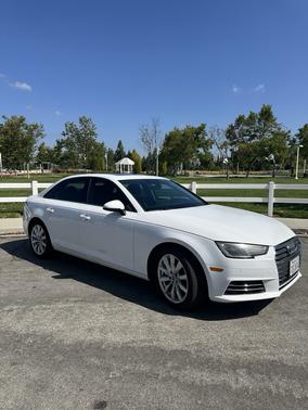 White 2017 Audi A4 2.0T Premium