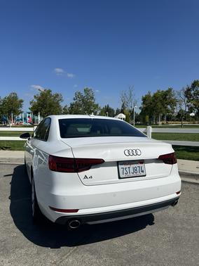 White 2017 Audi A4 2.0T Premium