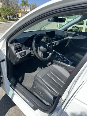 White 2017 Audi A4 2.0T Premium