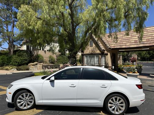 White 2017 Audi A4 2.0T Premium
