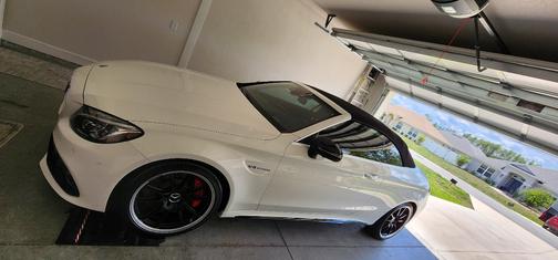 White 2018 Mercedes-Benz AMG C 63 S