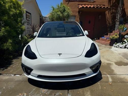 White 2020 Tesla Model 3 Performance