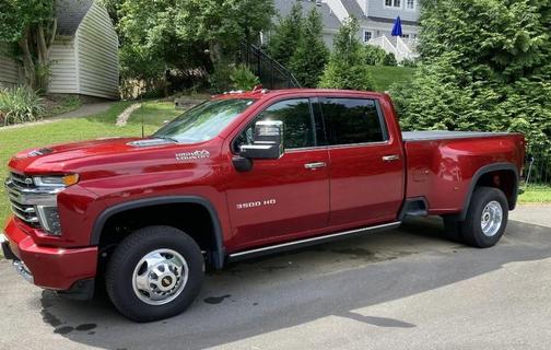 Red 2021 Chevrolet Silverado 3500 High Country